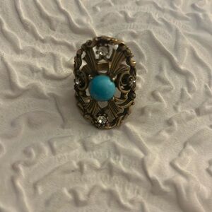Express Bronze Turquoise Ring